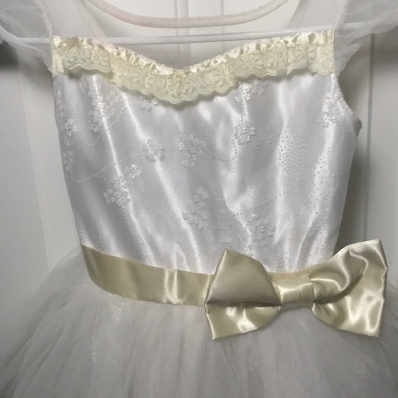 White Tulle Dress 5/6 - Picture 2 of 3